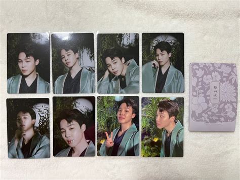 BTS Jimin Dalmajung 2022 Complete Mini PC Photocard Set Hobbies Toys