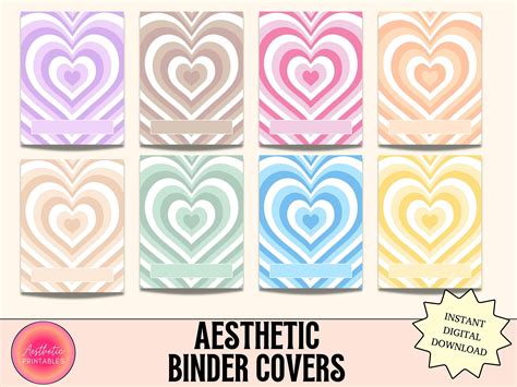 Kpop Binder Covers Aesthetic Binder Cover Template Printable Y K