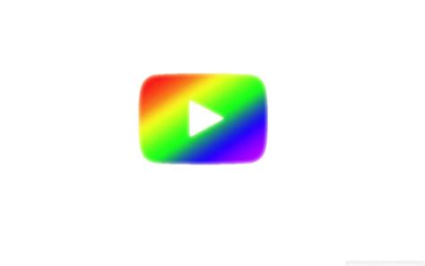 YouTube rainbow logo Ultra HD Desktop Background Wallpaper for ...