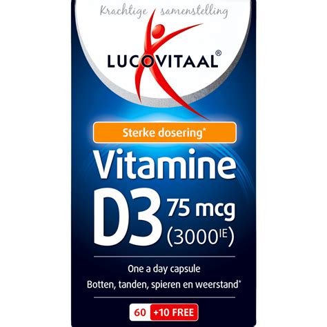 Lucovitaal Vitamine D Mcg Capsules Ea Etos