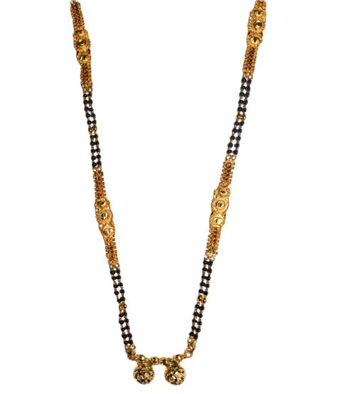 1 Gram Gold Plated Long 24 Inch Length Vati Mangalsutra Buy 1 Gram