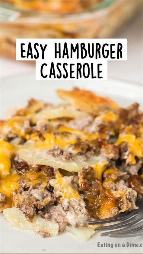 Creamy Hamburger Potato Casserole Artofit