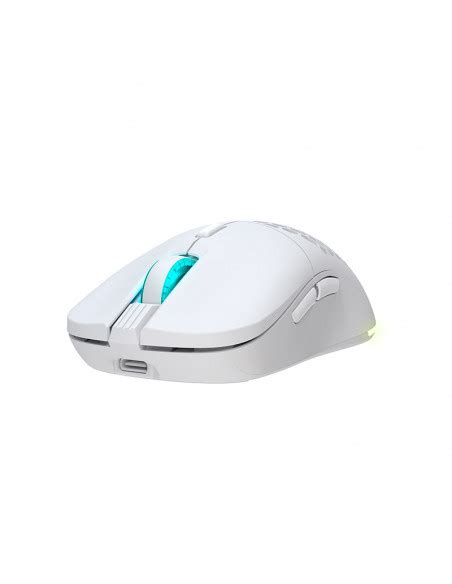 Newskill Arakne Elite Ivory 16000 dpi Ratón gaming inalámbrico