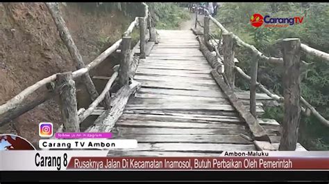 Rusaknya Jalan Di Kecamatan Inamosol Butuh Perbaikan Oleh Pemerintah