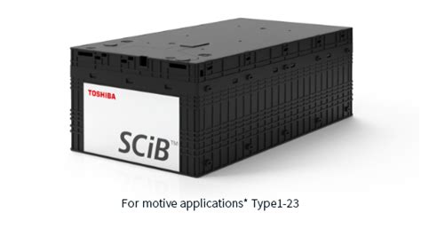 Scib Modules Scib Rechargeable Battery Toshiba