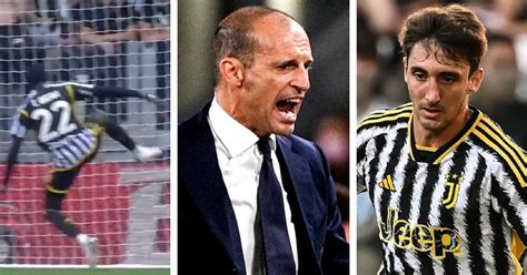 Non Solo L Errore Di Weah Allegri Infuriato Anche Con Cambiaso Il