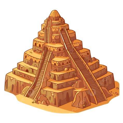 Cartoon Ziggurat PNG, Vector, PSD, and Clipart With Transparent ...