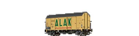 48834 Gedeckter Güterwagen Gms 30 ALAK DB H0 Güterwagen BRAWA