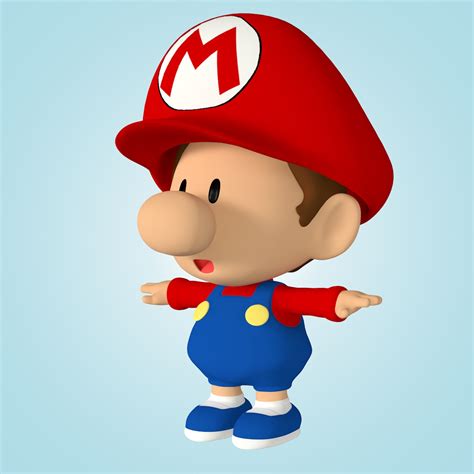 3d characters mario bros model