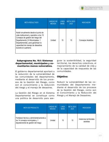 Plan De Desarrollo Comunicaciones Gobernacion Risaralda