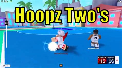 Roblox Hoopz Playing Two S Youtube