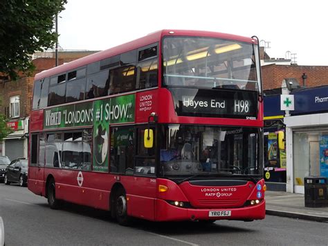 YR10FGJ RATP London United H98 SP40201 Matt S Transport Photography