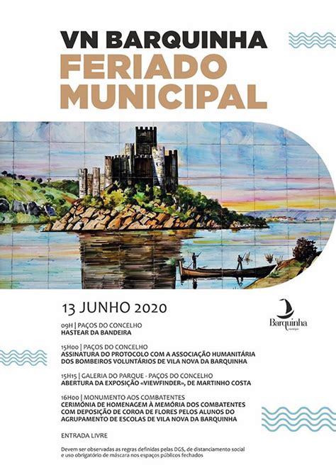 Comemorações do Feriado Municipal em Vila Nova da Barquinha Turismo