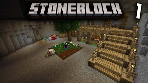 YENİ MODLU SERİ Stoneblock Modlu Minecraft 1 YouTube