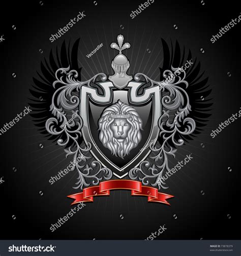 Coat Arms Vector Illustration Stock Vector (Royalty Free) 73878379