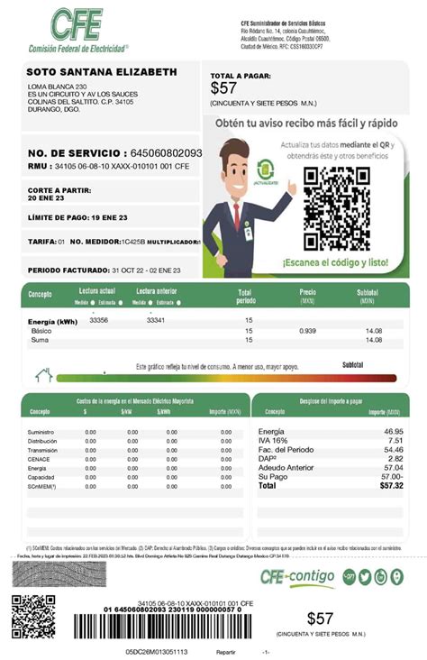 Cómo Facturar el Recibo de CFE Recibos México