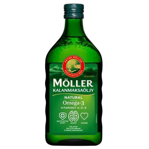 Витамины Moller omega-3 из печени трески 500 мл - купить с доставкой по ...