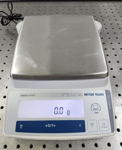 Mettler Toledo PB8001 S FACT Analytical Balance Rescience