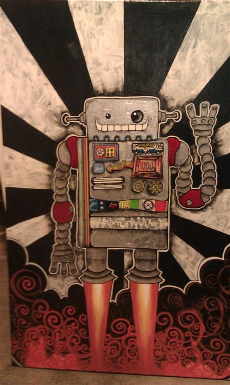 12 best Robot Paintings images on Pinterest | Robot painting, Robot art ...