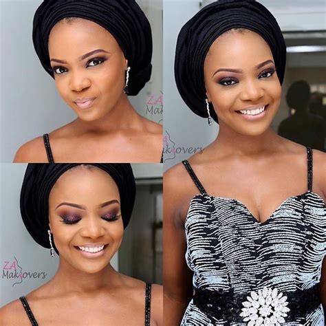 Nigerian Wedding Guest Makeup Zainab Azeez Loveweddingsng