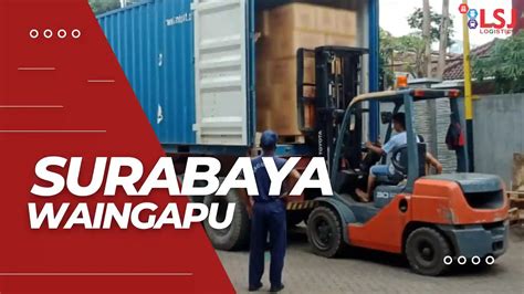 Cargo Container Surabaya Waingapu Lsj Logistic