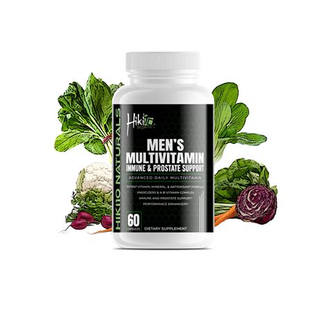 Mens Daily Multimineral Multivitamin Supplement Vitamins A C E D B1