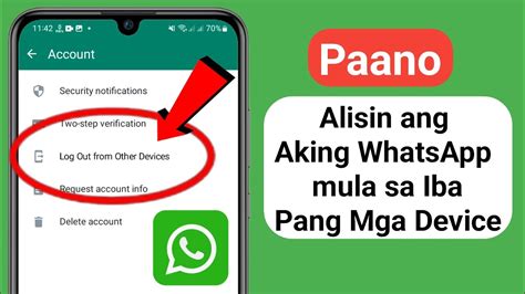 Paano Alisin Ang Aking Whatsapp Mula Sa Iba Pang Mga Device Bago