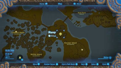 All Hinox Locations BOTW Map