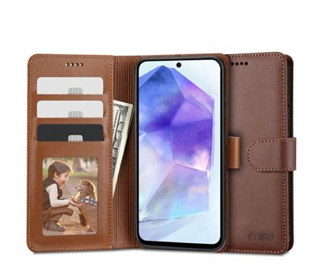 Tech Protect Wallet Do Samsung Galaxy A G Brown Etui I Obudowy Na