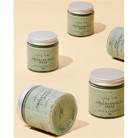 Nude Kiwi Collagen Clay Mask New Zealand Nature