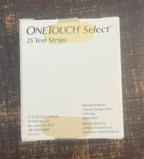 One Touch Select Test Strips At Best Price In Varanasi By Mayur