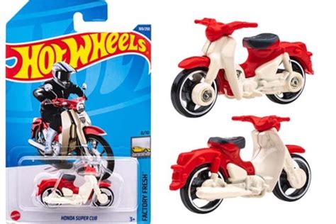 HONDA SUPER CUBのレビューアメリカ版C125がホットウィールで登場 HCT46 HHF10 Hot Wheels 情報まとめ ホットウィール にわかマニア