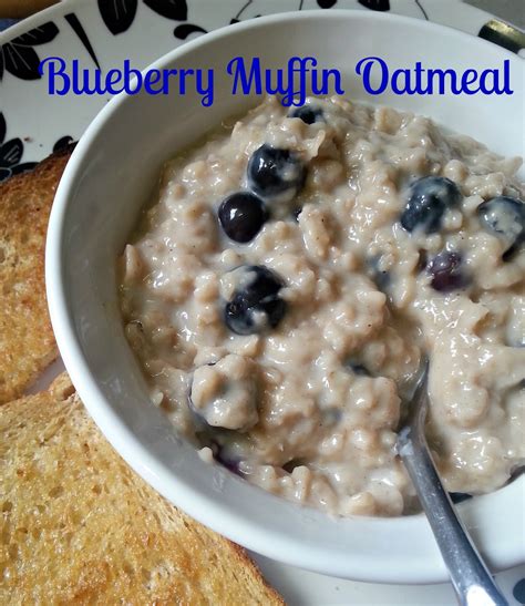The Better Baker: Healthy Blueberry Muffin Oatmeal (WW Points available)