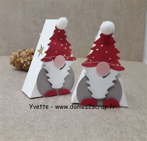 Tuto boîte gnome Unique gift wrapping christmas Christmas crafts