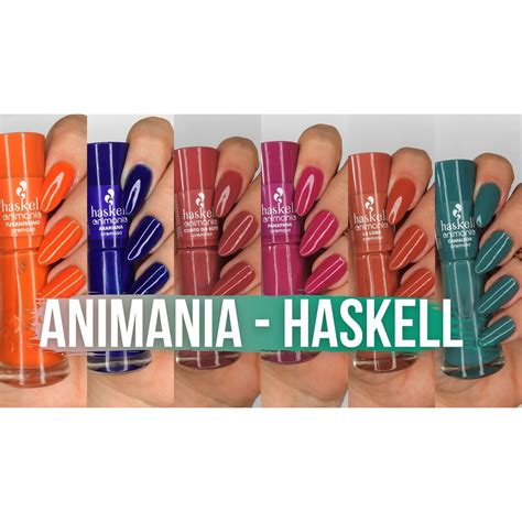 Esmalte Haskell Varias Cores Shopee Brasil