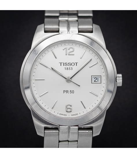 Tissot Pr 50 Mens Quartz Watch Complete Box Set