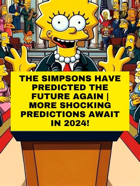 The Simpsons Have Predicted The Future Again More Shocking