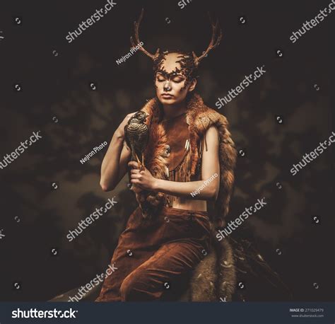 Woman Shaman Ritual Garment Hawk Stock Photo 271029479 | Shutterstock