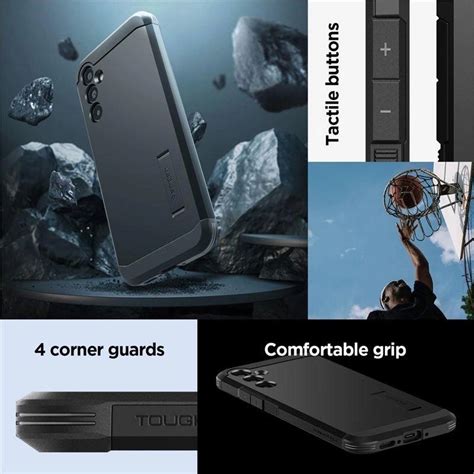 Spigen Samsung Galaxy A G Tough Armor Deksel Svart Teknikkdeler No