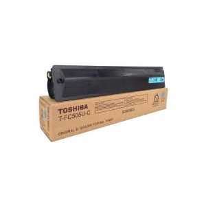 Original Toshiba TFC505UC Cyan Toner Cartridge 33600 Pages