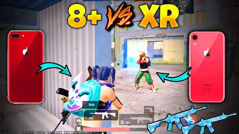 Most Aggressive 1v1 Ever 🥵 Iphone Xr Vs Iphone 8 Plus Pubg Comparison