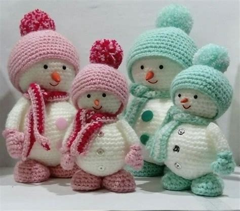 Bonhomme De Neige En Tricot Modele Gratuit