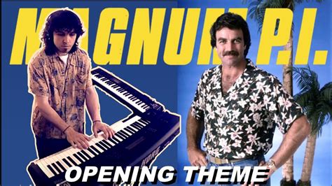 Magnum Pi Opening Theme Mike Post 1980 Tom Selleck Keyboards