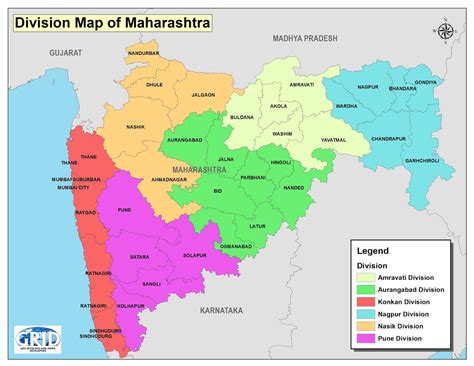 Political Map Of Maharashtra