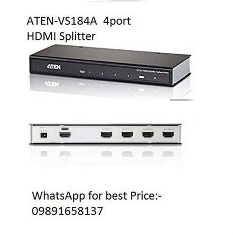 Aten Ve812 Hdmi Hdbaset Extender 4k 100m Hdbaset Class A Female At Rs