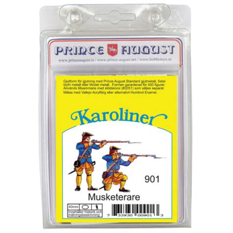 40mm Karoliner Musketeer Casting Prince August Mold Moulds Forms Pas901