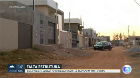 Vídeo Quadras residenciais novas do Guará II estão sem infraestrutura