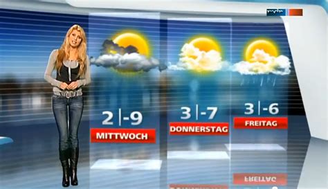 The Appreciation Of Booted News Women Blog German Weather Girl Maira