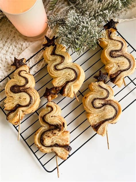 Puff Pastry Christmas Trees Lovely Delites