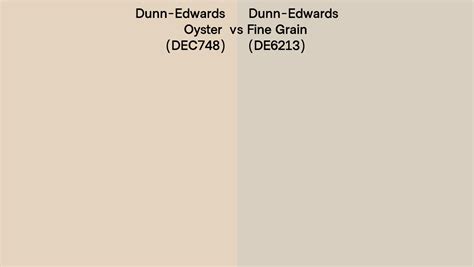 Dunn Edwards Oyster Vs Fine Grain Side By Side Comparison